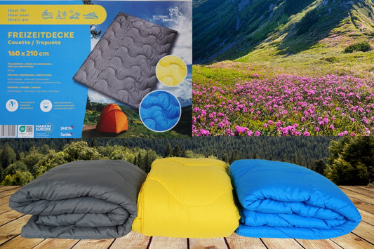 Sommerdecke 160×210 – Ideal für Camping & Reisen